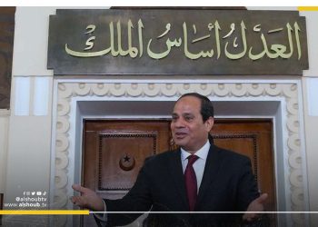 السيسي في القضاء