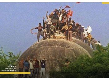 هدم مسجد في الهند