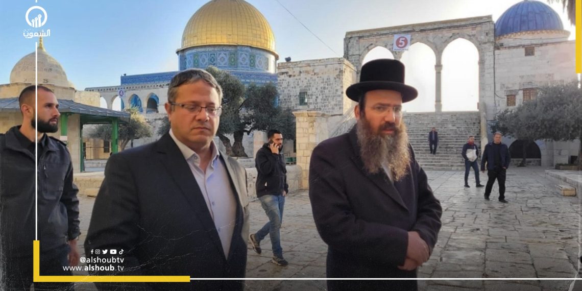 بن غفير يقتحم الأقصى