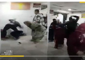 ضابط طيار يعتدي على ممرضة