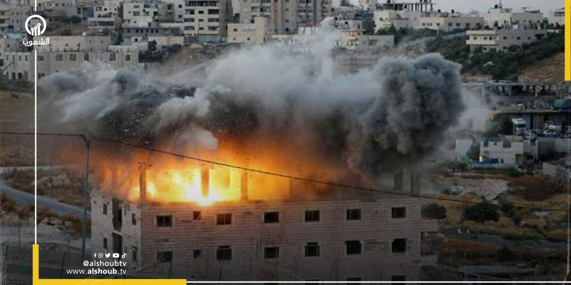 حرق منازل الفلسطينيين