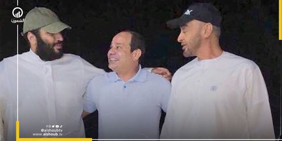 السيسي بن زايد بن سلمان