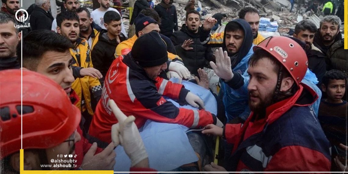 ضحايا الزلزال