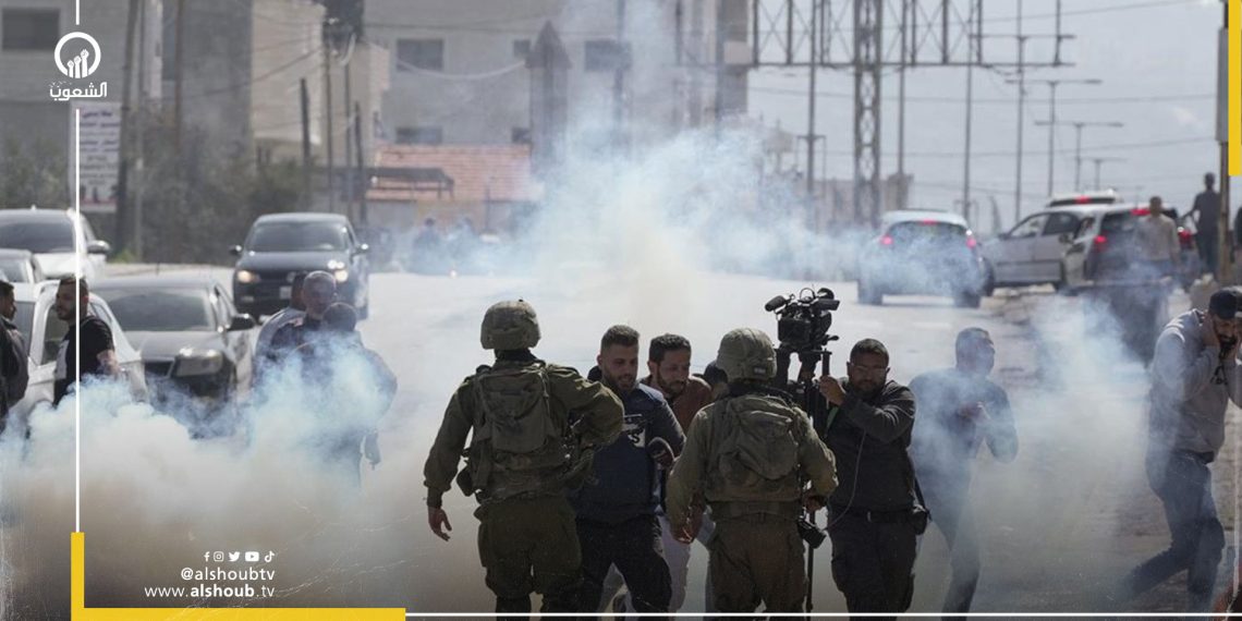 إصابة عشرات الفلسطينيين برصاص الاحتلال في أماكن مختلفة