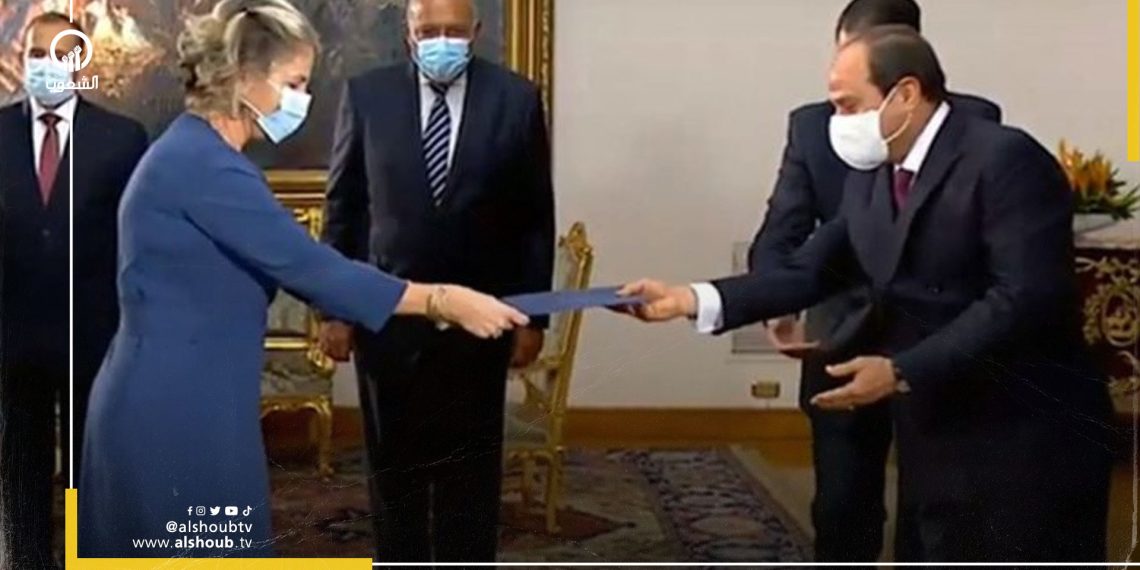 سفيرة الاحتلال