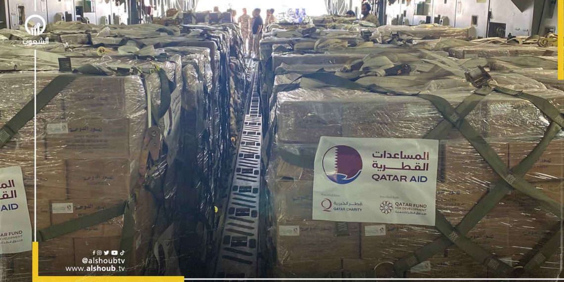 الدوحة تسير جسرًا جويًا لدعم الشعب السوداني 