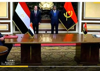 نظام العسكر يتفق مع أنجولا على تبادل المعلومات الاستخبارية 