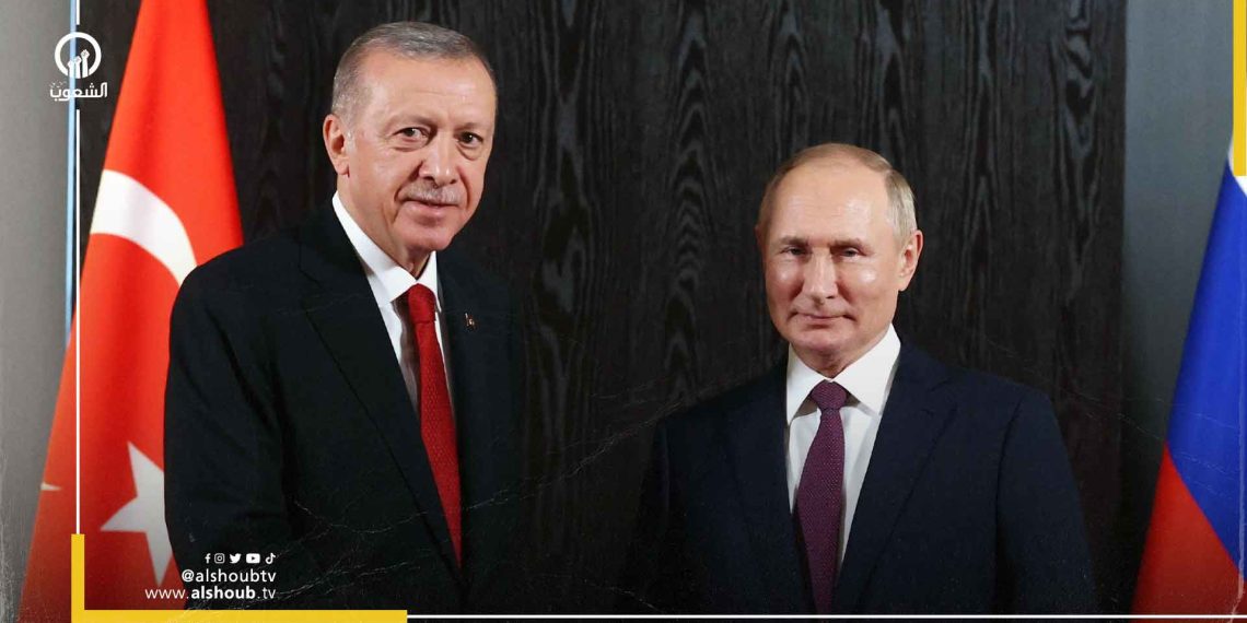 أردوغان يعلن اتفاقه مع بوتين بشأن تمديد اتفاق الحبوب