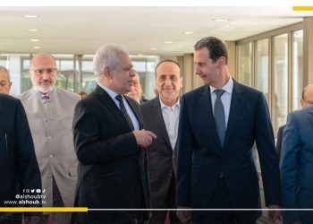 بعد الهجوم عليه أعقاب الثورة.. حمدين صباحي يلتقي بشار الأسد في دمشق