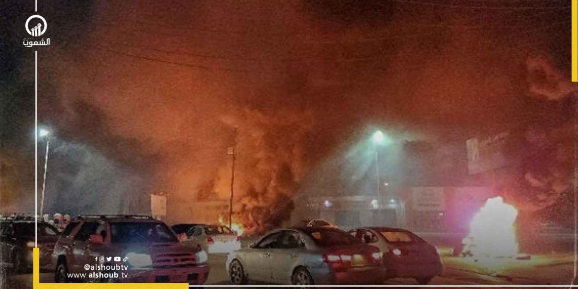 احتجاجات في ليبيا بعد لقاء المنقوش بوزير خارجية الاحتلال