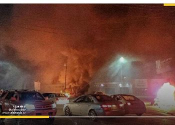 احتجاجات في ليبيا بعد لقاء المنقوش بوزير خارجية الاحتلال