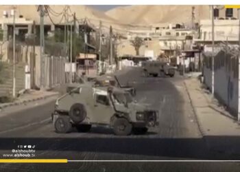 إصابة فلسطيني خلال اقتحام الاحتلال لمخيم عقبة جبر