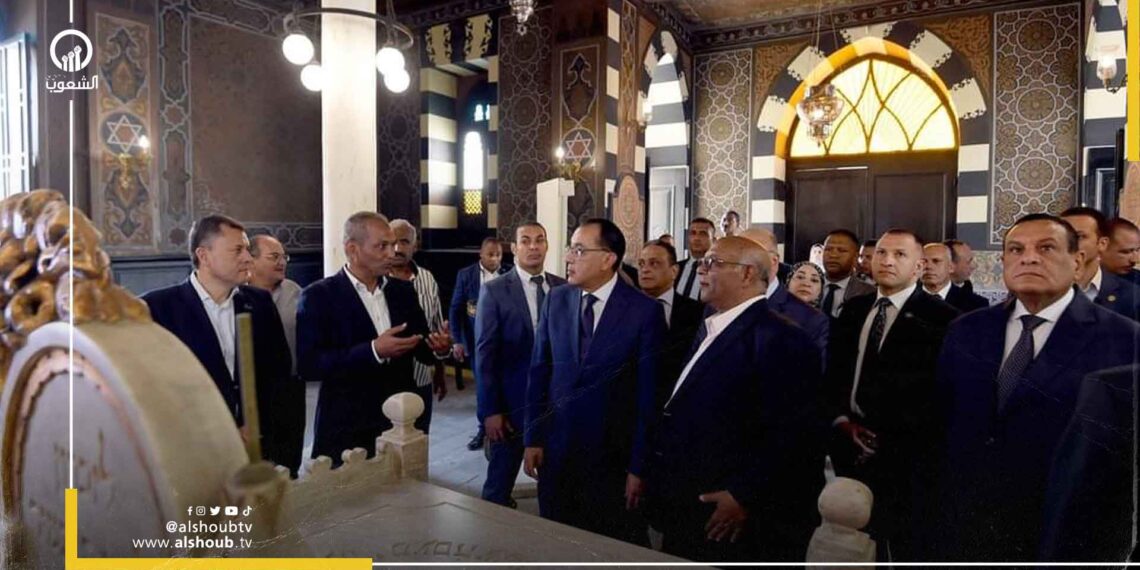 بالتزامن مع هدم المقابر الإسلامية.. السيسي يعيد افتتاح معبد بن عزرا اليهودي