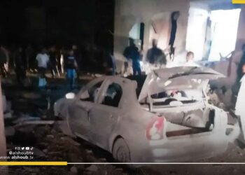 إصابة 6 مصريين جراء سقوط صاروخ على طابا
