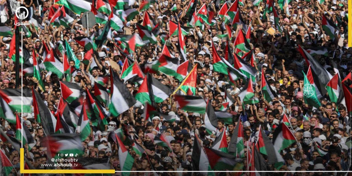 مظاهرات حاشدة في الأردن دعما لغزة
