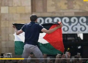 مظاهرة حاشدة في الأزهر الشريف تضامنا مع غزة 