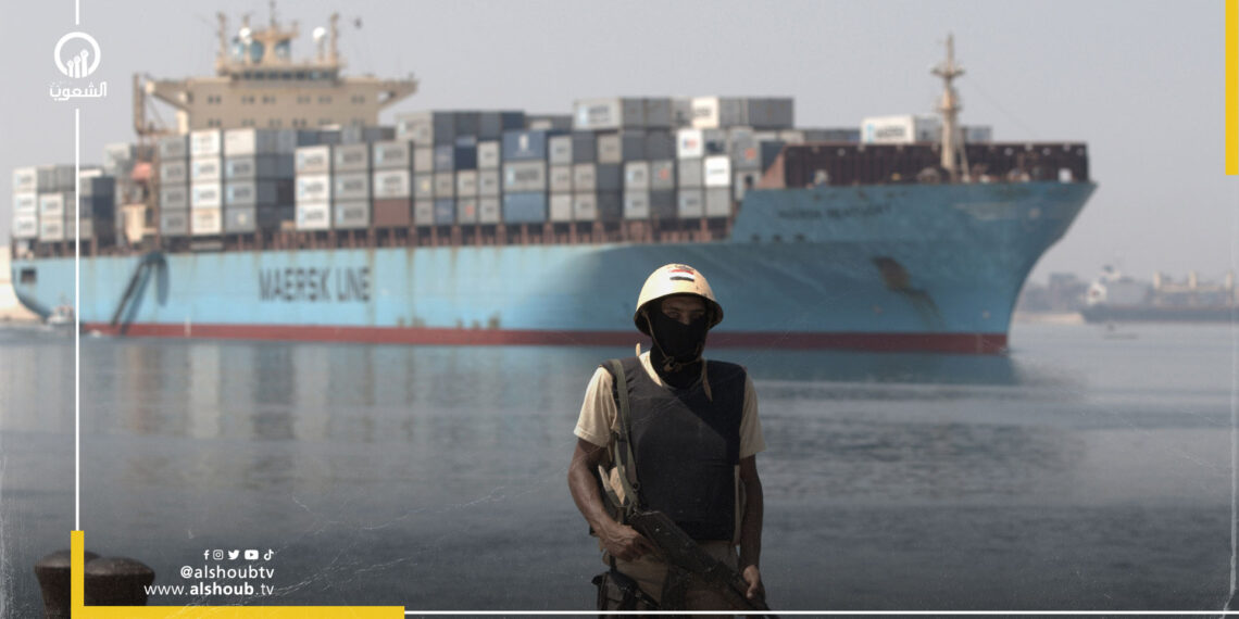 بعد تعليق شركات شحن عالمية مرور سفنها عبر البحر الأحمر.. إيرادات قناة السويس في خطر