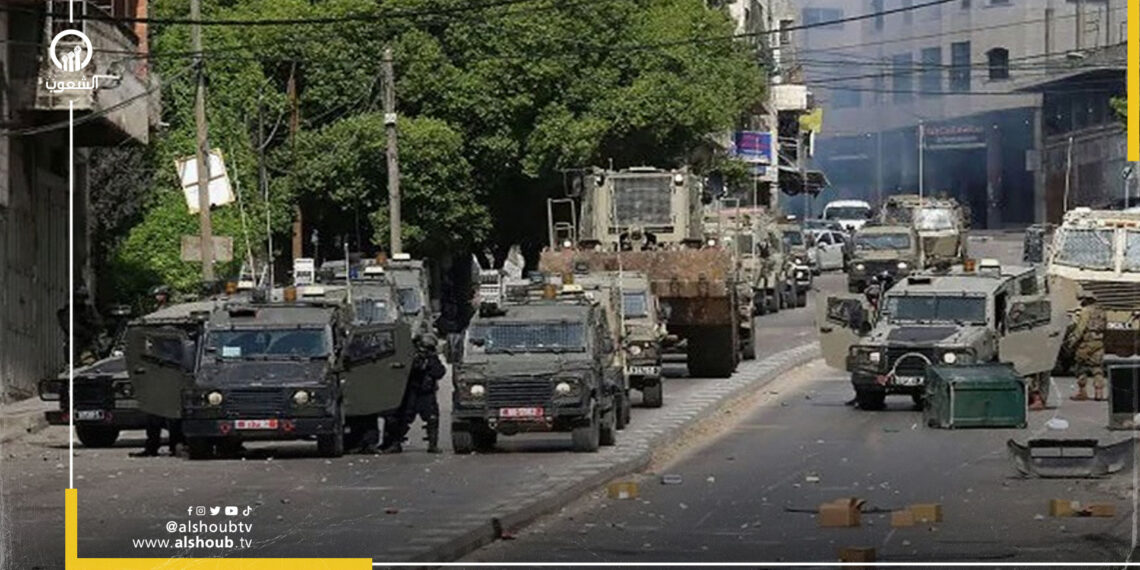 الاحتلال يقتحم مدينة ومخيم جنين