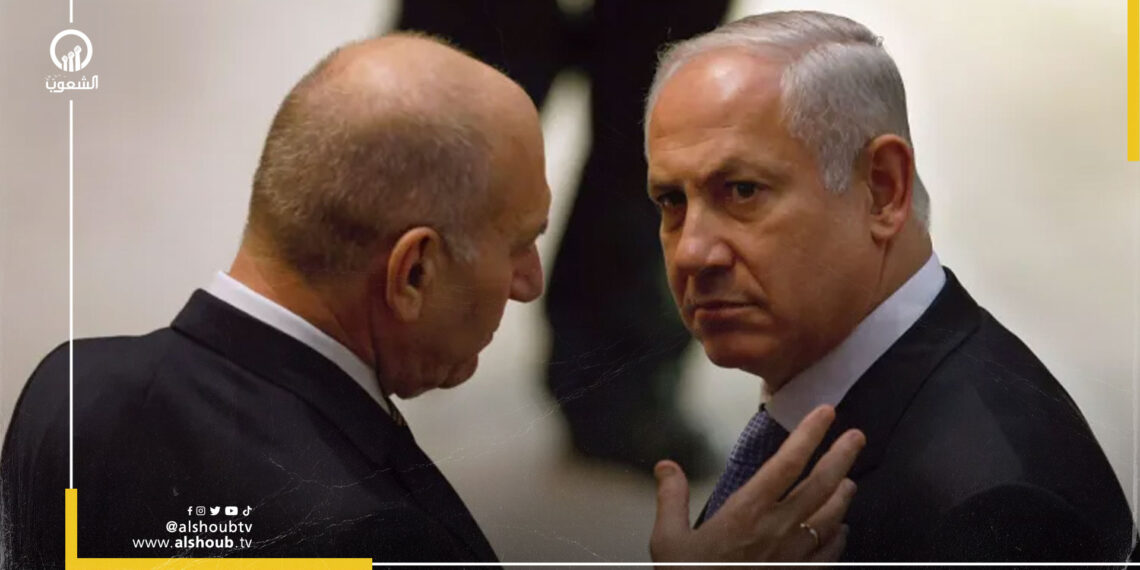 أولمرت يدعو للتخلص من نتنياهو