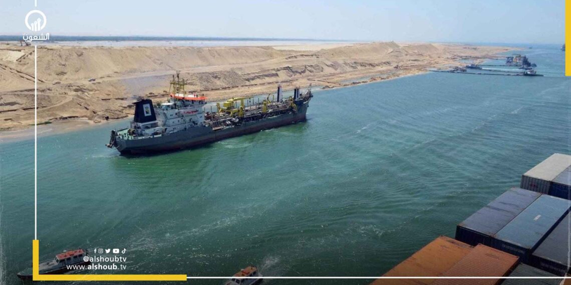 صندوق النقد: انخفاض حركة النقل بقناة السويس بنسبة 35%