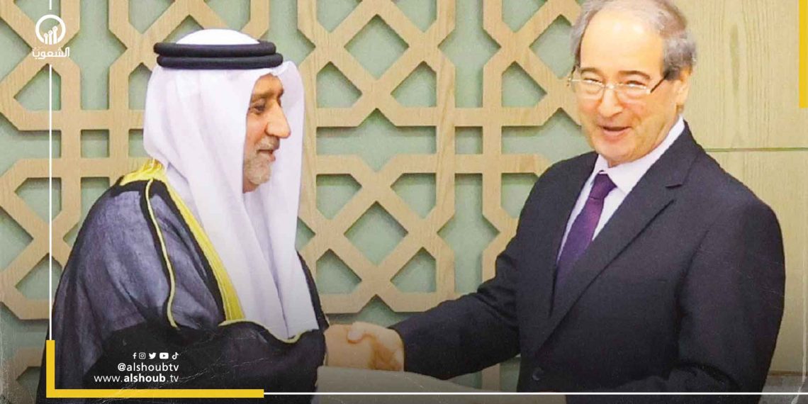 أول سفير إماراتي لدى النظام السوري منذ 2011