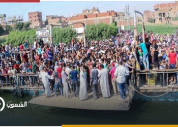 أهالي جزيرة الوراق يتظاهرون ضد اعتداءات الشرطة