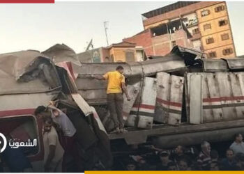 حبس 6 عمال في حادث تصادم قطاري الجيزة