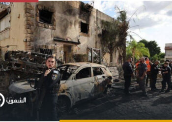 حرائق وانفجارات جراء استهداف حزب الله لحيفا