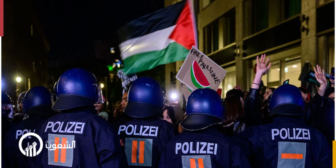 الشرطة الألمانية تعتقل متضامنين مع غزة