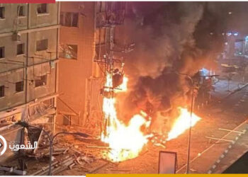 قصف صاروخي من لبنان على تل أبيب