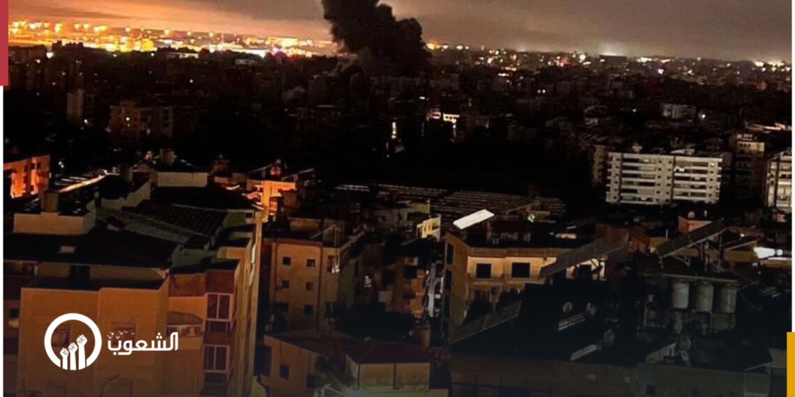 الاحتلال يشن غارات على الضاحية الجنوبية لبيروت 