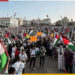 تظاهرة حاشدة في طرابلس دعما لغزة