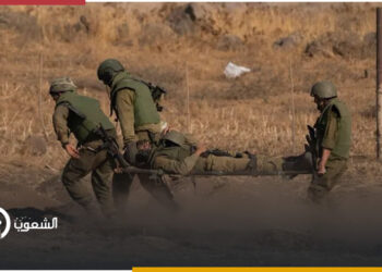 مقاتل جنديين من جيش الاحتلال شمال غزة